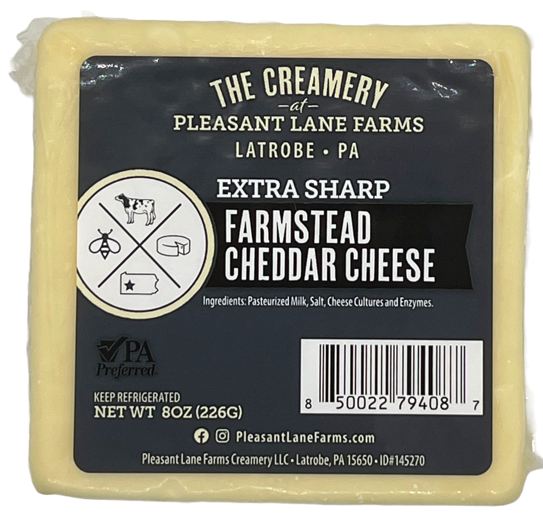 Cheddar Cheese | The Creamery at Pleasant Lane Farms