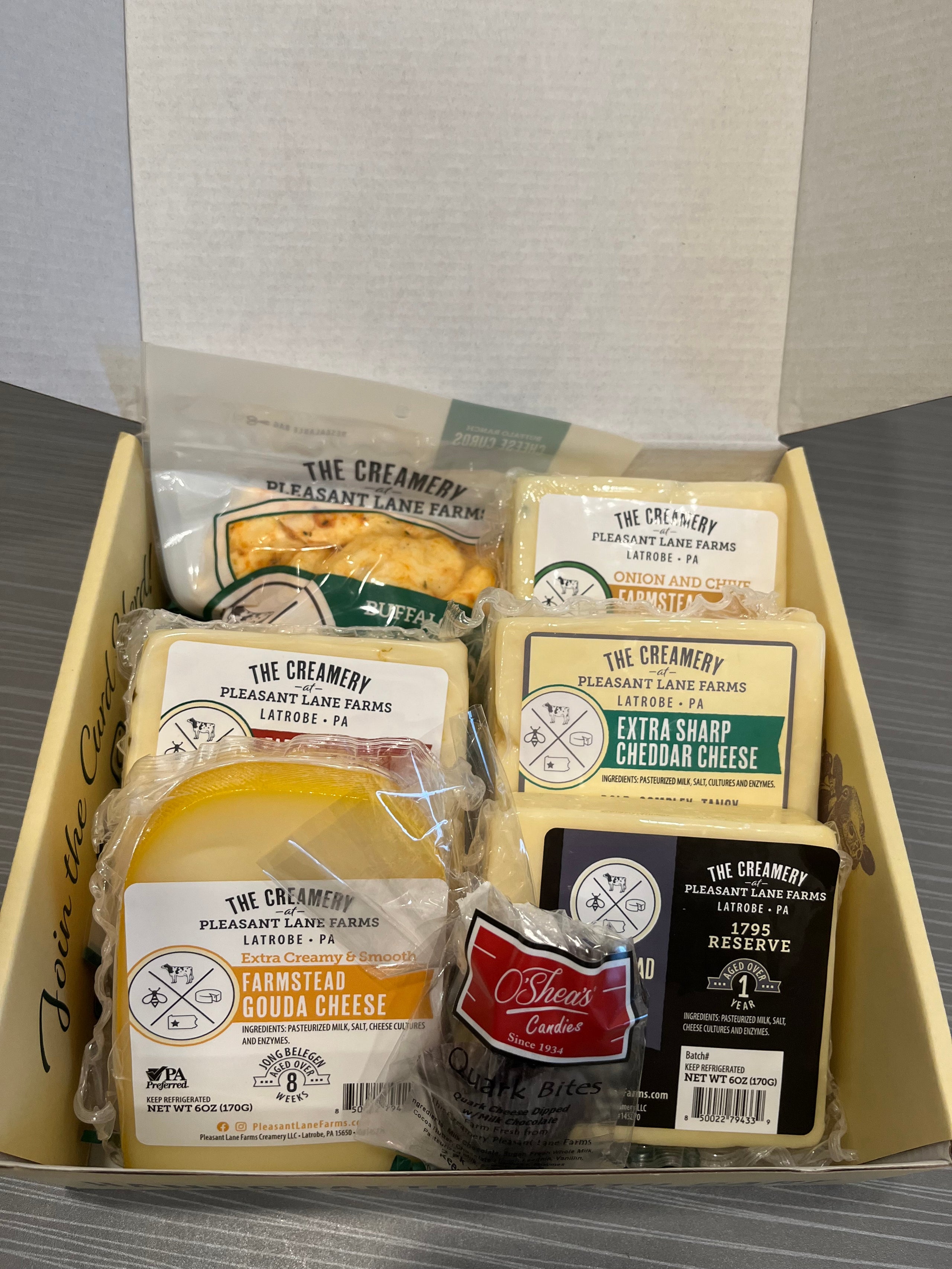 Lil' Cheese Gift Box The Creamery at Pleasant Lane Farms