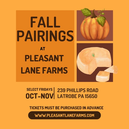 Fall Cheese Pairings The Creamery at Pleasant Lane Farms